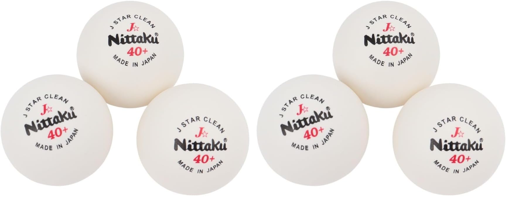 Amazon | ニッタク(Nittaku) 卓球ボール Jスター クリーン 3個入